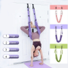 Adjustable Aerial Yoga Strap; Hammock Swing Stretching Strap; Anti-Gravity Inversion Pilates Hammock Belts For Gym Flexibility - Green