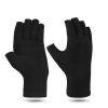 1pair Compression Arthritis Gloves Pain Relief Gloves ( Buy A Size Up ) - Black - S