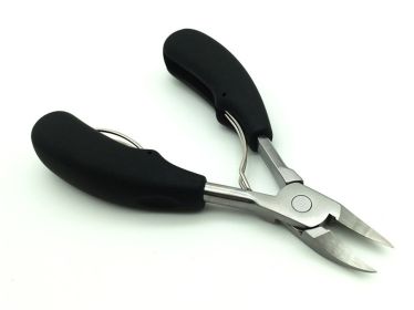 1 piece New Trend Stainless Steel Nail Cuticle Nipper Nail Salon Beauty Tool Product - black