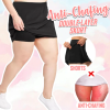 Tennis for Women Dance Fitness Solid Sports Skirts Female Tennis Running Skort Active Athletic Yoga Fitness Skirt Short - Black - XXXL