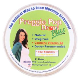 Three Lollies Preggie Drops Plus With Vitamin B6 - 21 Pack - Default