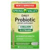 Spring Valley Daily Probiotic Dietary Supplement, 30 Vegetarian Capsules - Spring Valley