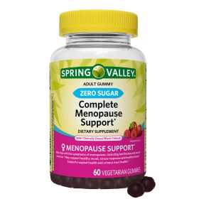 Spring Valley Zero Sugar Complete Menopause Support Vegetarian Gummies, 60 Count - Spring Valley