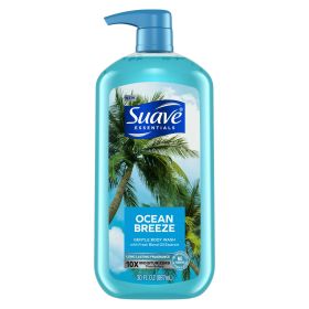 Suave Essentials Body Wash Ocean Breeze, 30 oz - Suave