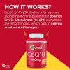 Qunol CoQ10 Gummies (60 Count) with Ultra-High Absorption, 100mg Heart Health Supplement, Vegan and Gluten Free - Qunol