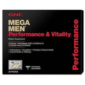 GNC Mega Men Performance & Vitality Vitapak - GNC