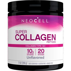 NeoCell Super Collagen Powder, Unflavored, for Healthy Hair, Skin, and Nails, 7 oz - NeoCell