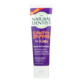 Natural Dentist Kids Cavity Zapper Toothpaste Buster Groovy Grape - 5 Oz - Default