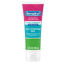 Benadryl Extra Strength Anti-Itch Topical Analgesic Gel;  3.5 fl oz - Benadryl