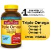 Nature Made Triple Omega 3 6 9 Softgels;  Dietary Supplement;  170 Count - Nature Made