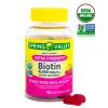 Spring Valley Biotin 10; 000 mcg Vegetarian Gummy Supplement;  90 Count - Spring Valley