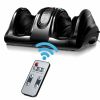 Therapeutic Shiatsu Foot Massager with High Intensity Rollers - black