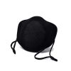 Reusable Silicone Face Mask with KN95 Filter - Black