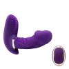 Wearing penis;  wireless remote control;  egg jumping;  swinging;  female sex toy;  adult sex toy - Purple