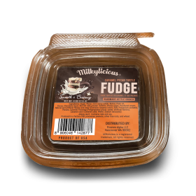 Old Fashioned Handmade Smooth Creamy Fudge - Caramel Pecan Turtle (1/4 Pound) - Fudge