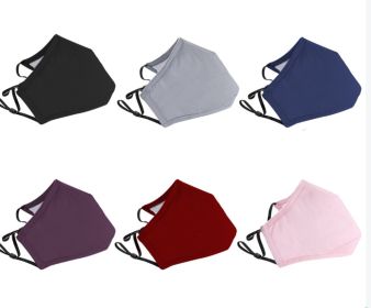 100% Cotton 4-Layer Reusable Face Mask - 2PK - Purple