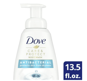 Dove Beauty Instant Foaming Sensitive Skin Body Wash 13.5 fl oz - Dove