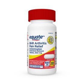 Equate Acetaminophen Extended-Release Tablets 650 mg Arthritis Pain;  100 Count - Equate