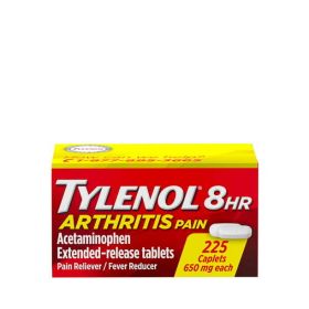 Tylenol 8 Hour Arthritis & Joint Pain Acetaminophen Caplets;  225 Count - Tylenol