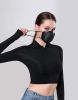 Reusable Silicone Face Mask with KN95 Filter - Black