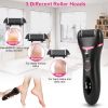 Electric Foot Callus Remover Foot Grinder Rechargeable Foot File Dead Skin Pedicure Machine  - Black