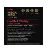 GNC Mega Men Health & Vitality Vitapak, 30 Daily Packs, 4-in-1 Complete Daily Multivitamin and Nutrition Program for Men - GNC