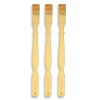 3pcs Natural Bamboo Back Scratcher Long Handle Pick Itch Relief Handcraft Tools - Wood