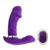 Wearing penis;  wireless remote control;  egg jumping;  swinging;  female sex toy;  adult sex toy - Purple