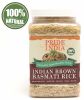 Pride Of India - Extra Long Brown Basmati Rice - Naturally Aged Healthy Grain - 3.3 LB