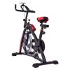 Indoor Household Adjustable Exercise Professional Cycling Bike Trainer - Black With Red - Professional Exercise Bikes