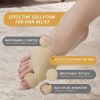 Big Toe Separator Straightener; Hallux Valgus Corrector For Men And Women - Beige