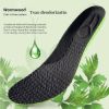 Sports Shock Absorption Insole Green PU Memory Foam Breathable Arch Support Orthopedic Shoes Pad Men Women Feet Care Shoes Pad - EU41-42(260mm)