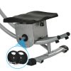 440LBS Deluxe ab machine Folding abdominal crunch coaster Max ab workout equipment - default