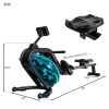 Water Rowing Machine Rower with LCD Monitor, Exercise Workout Water Rower for Home Use - as Pic