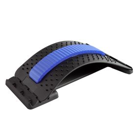 Lumbar Orthosis Lumbar Disc Protrusion Lumbar Massage Acupuncture Prominent Back Pain Relief (Option: Black blue)